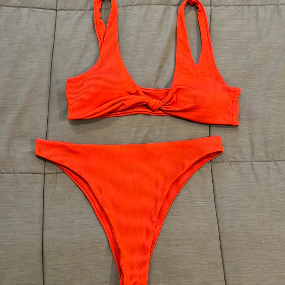 Red bikini